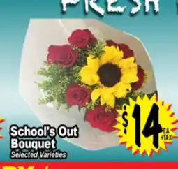Superior Grocers School's Out Bouquet offer