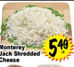 Superior Grocers Monterey Jack Shredded Cheese offer