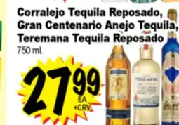 Superior Grocers Tequila Gran Centenario Anejo offer