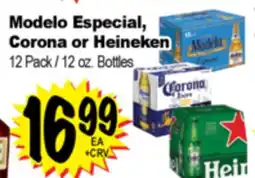 Superior Grocers Modelo Especial, Corona or Heineken offer