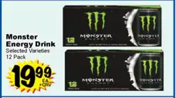 Superior Grocers Monster Energy Drink offer