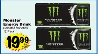 Superior Grocers Monster Energy Drink offer