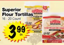 Superior Grocers Superior Flour Tortillas offer