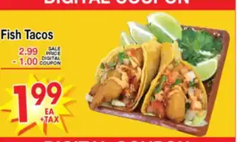 Superior Grocers Fish Tacos offer