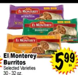 Superior Grocers El Monterey Burritos offer