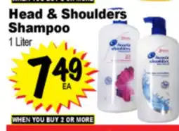 Superior Grocers Head & Shoulders Shampoo offer