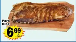 Superior Grocers Pork Ribs offer