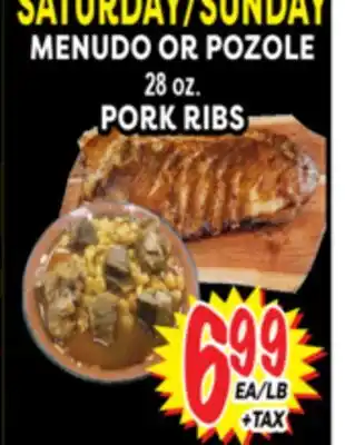 Superior Grocers MENUDO OR POZOLE PORK RIBS offer