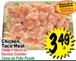 Superior Grocers Chicken Taco Meat offer
