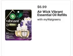 Walgreens Air Wick Vibrant Essential Oil Refills offer