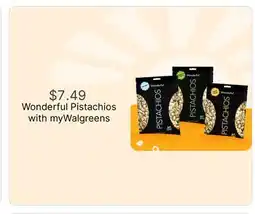 Walgreens Wonderful Pistachios offer