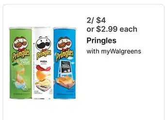 Walgreens Pringles offer
