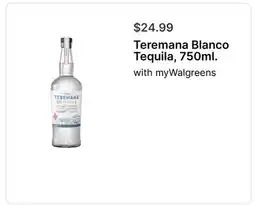Walgreens Teremana Blanco Tequila, 750ml offer