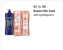 Walgreens Suave Hair Care offer