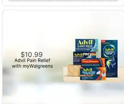 Walgreens Advil Pain Relief offer