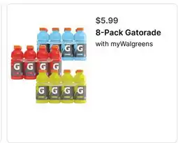 Walgreens 8-Pack Gatorade offer