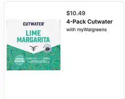 Walgreens 4-Pack Cutwater offer
