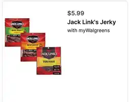 Walgreens Jack Link's Jerky offer