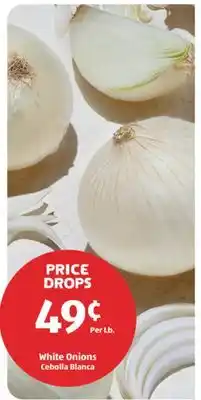 Aldi White Onions offer