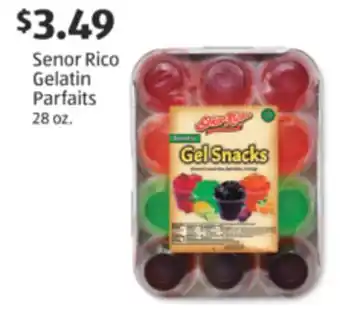 Aldi Senor Rico Gelatin Parfaits offer
