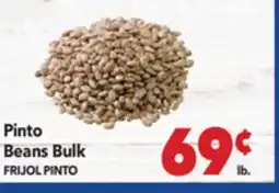Vallarta Supermarkets Pinto Beans Bulk/FRIJOL PINTO offer