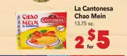 Vallarta Supermarkets La Cantonesa Chao Mein offer