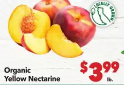Vallarta Supermarkets Organic Yellow Nectarine offer