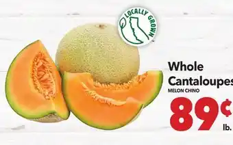Vallarta Supermarkets Whole Cantaloupes / MELON CHINO offer