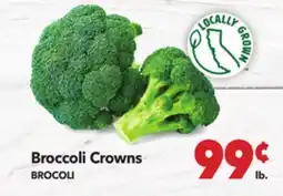 Vallarta Supermarkets Broccoli Crowns/BROCOLI offer