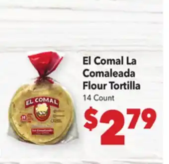 Vallarta Supermarkets El Comal La Comaleada Flour Tortilla offer