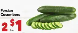 Vallarta Supermarkets Persian Cucumbers offer