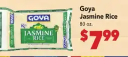 Vallarta Supermarkets Goya Jasmine Rice offer