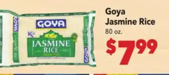 Vallarta Supermarkets Goya Jasmine Rice offer