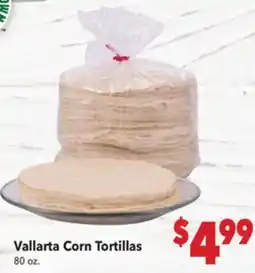 Vallarta Supermarkets Vallarta Corn Tortillas offer