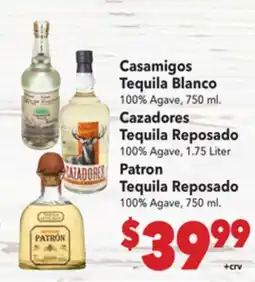 Vallarta Supermarkets Casamigos Tequila Blanco offer