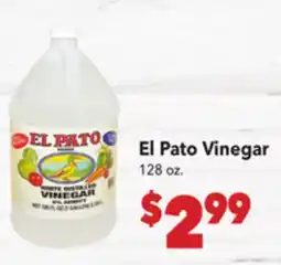 Vallarta Supermarkets El Pato Vinegar offer