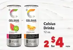 Vallarta Supermarkets Celsius Drinks offer