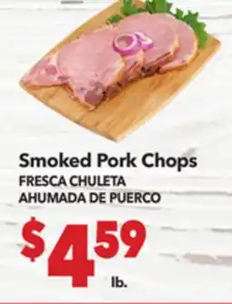 Vallarta Supermarkets Smoked Pork Chops / FRESCA CHULETA AHUMADA DE PUERCO offer