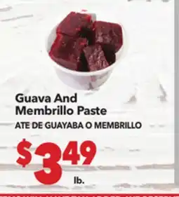 Vallarta Supermarkets Guava And Membrillo Paste / ATE DE GUAYABA O MEMBRILLO offer