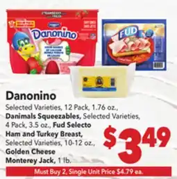 Vallarta Supermarkets Danonino offer