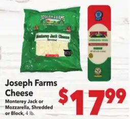 Vallarta Supermarkets Joseph Farms Cheese offer