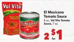 Vallarta Supermarkets El Mexicano Tomato Sauce offer
