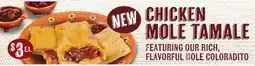 Vallarta Supermarkets CHICKEN MOLE TAMALE offer