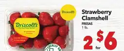Vallarta Supermarkets Strawberry Clamshell offer