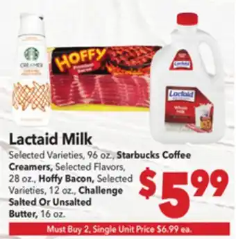 Vallarta Supermarkets Lactaid Milk offer