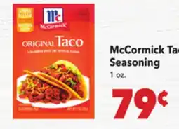 Vallarta Supermarkets McCormick Taco Seasoning offer