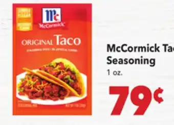 Vallarta Supermarkets McCormick Taco Seasoning offer
