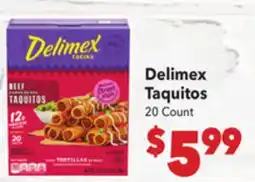 Vallarta Supermarkets Delimex Taquitos offer