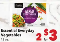 Vallarta Supermarkets Essential Everyday Vegetables offer