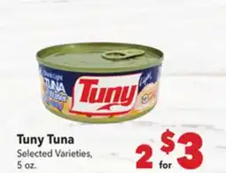 Vallarta Supermarkets Tuny Tuna offer